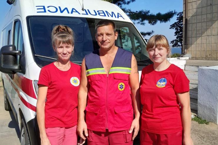 На Одещині медики «швидкої» знову приймали пологи